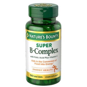 Natures Bounty Super B-Complex com Vitamin C 150 Capsulas