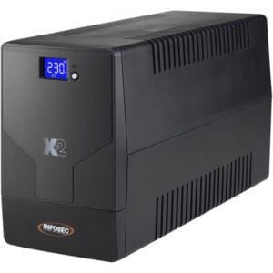 Nobreak Infosec X2 LCD TOUCH 1250VA Linha-Intercativa  220Volt