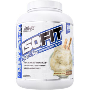 Nutrex Research ISOFIT Guilt-Free - Baunilha Ice Cream (2.317g/ 5.1lbs)