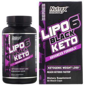 Nutrex Research Lipo 6 Black Keto (60 Capsulas)