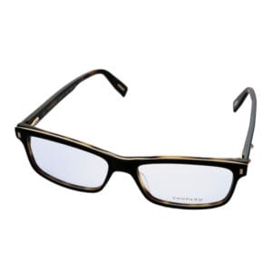 Óculos de Grau Chopard VCH221 0U64 Preto/ Marrom marmorizado