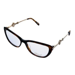 Óculos de Grau Chopard VCH224S - Col. 0752 135 Preto/Marrom