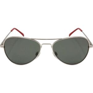 Óculos de Sol B+D Classic Sunglasses Matt Silver Polarized 4669-75