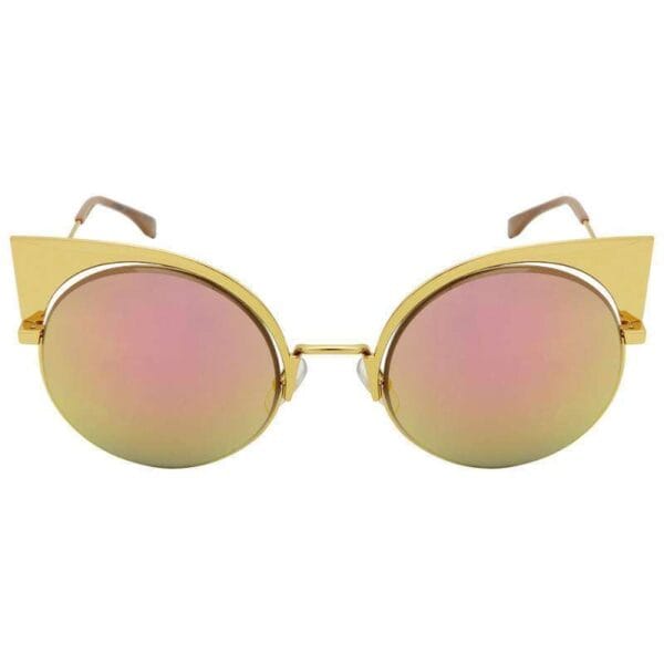 Óculos de Sol Fendi FF 0177/S 001/OJ Yellow Gold