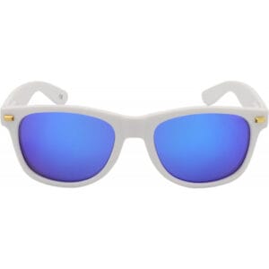 Óculos de Sol Knockaround Fort Knocks 1.0 - Matte White/Moonshine FKGL1029