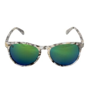 Óculos de Sol Knockaround Mai Tais Yellow Marbie/Green Moonshine Polarized MTGL2005
