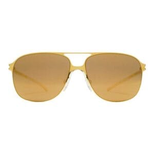 Óculos de Sol Mykita Bernhard Willhelm Schorsch F9 Gold Gold Flash