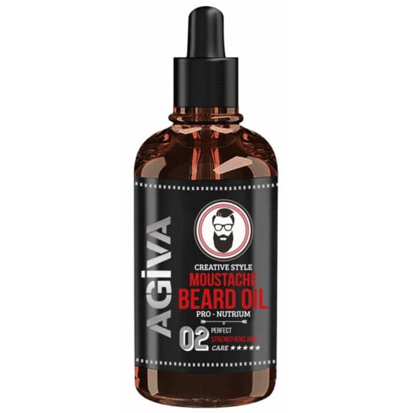 Óleo para Barba Agiva Moustache Beard Oil 02 - 100mL