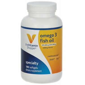 Ômega3 Fish Oil The Vitamin Shoppe (180 Cápsulas)