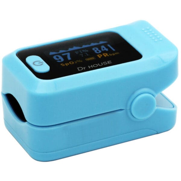 Oxímetro de Dedo Dr House MF-417 - Azul