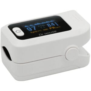 Oxímetro de Dedo Dr House MF-417 - Branco