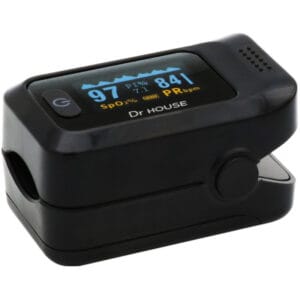 Oxímetro de Dedo Dr House MF-417 - Preto