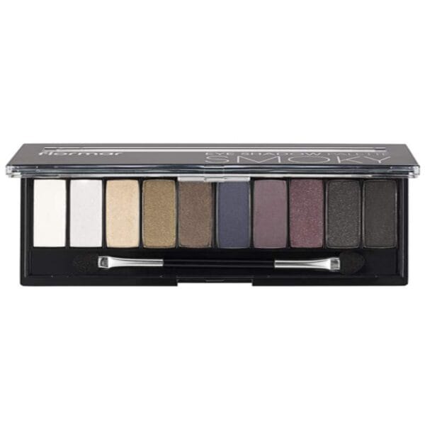 Paleta de Sombra Flormar Smoky 02