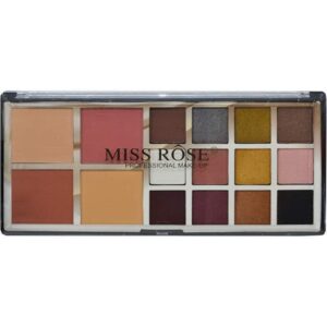 Paleta Miss Rose 7002-001Z1 3 em 1 - 16 Cores