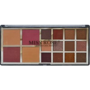 Paleta Miss Rose 7002-001Z2 3 em 1 - 16 Cores