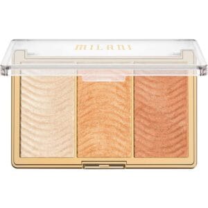 Palete Iluminador Milani Stellar Lights 03 Rose Glow - 12g