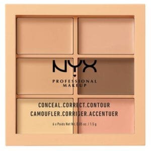 Palette Corretivo Contorno NYX 3CP01 Light