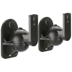 Par de Suportes para Caixas Acústicas ELG CX01BL - Preto