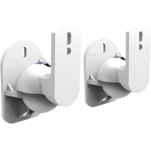 Par de Suportes para Caixas Acústicas ELG CX01WH - Branco