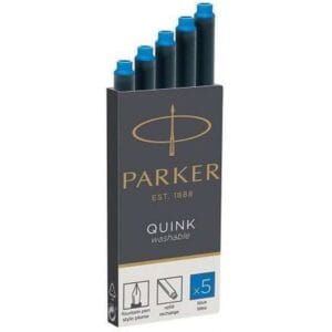 Parker Cartucho de Recarga Tinta de Caneta Quink - Azul - 3016031