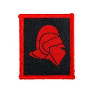 Patch Secutor Capacete Fundo Preto SAP0002 57x68mm