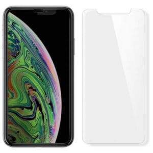 Película Spigen iPhone Xs Max GLAS.tR EZ Fit 065GL25359 (2 Pack)