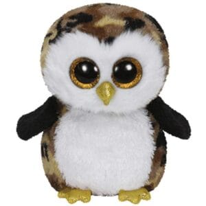 Pélucia TY Beanie Boo's Owliver Camuflagem 39 x 28 cm Grande