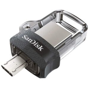 Pen Drive OTG 32GB USB 3.0 SanDisk Ultra Dual Drive M3.0 (SDDD3-032G-G46)