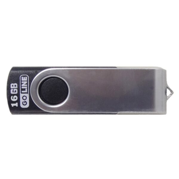 Pendrive GoLine 16GB 2.0 GL-16GB Preto/Prata