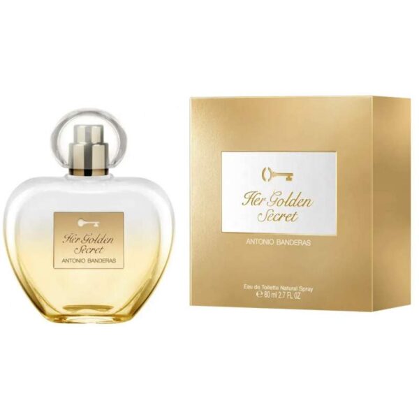 Perfume Antonio Banderas Her Golden Secret EDT 80mL - Feminino