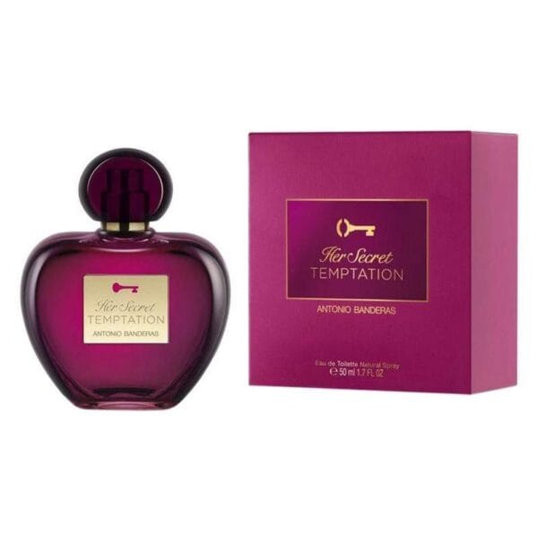 Perfume Antonio Banderas Her Secret Temptation EDT 50mL - Feminino