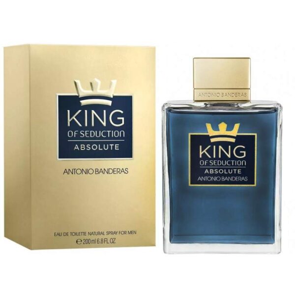 Perfume Antonio Banderas King of Seduction Absolute EDT 200mL - Masculino