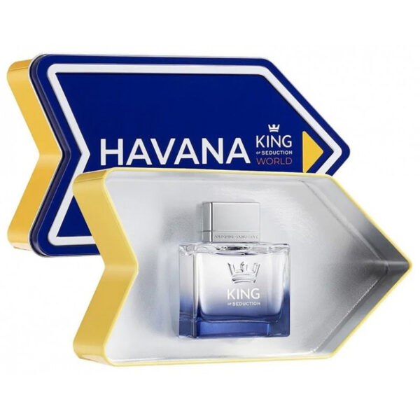 Perfume Antonio Banderas King Of Seduction World Havana EDT 100mL - Masculino