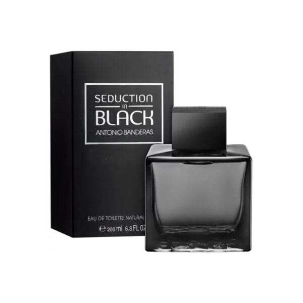 Perfume Antonio Banderas Seduction in Black EDT 200mL - Masculino