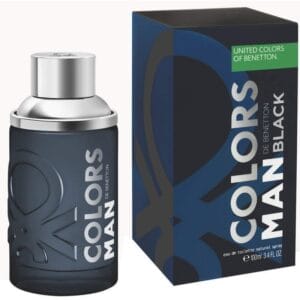 Perfume Benetton Colors Man Black EDT 100mL - Masculino