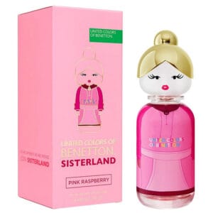 Perfume Benetton United Colors Sisterland Pink Raspberry EDT 80mL - Feminino