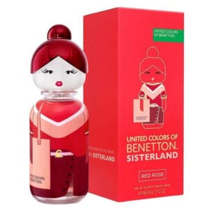 Perfume Benetton United Colors Sisterland Red Rose EDT 80mL - Feminino