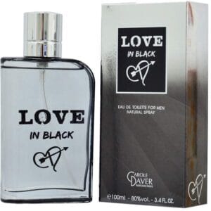 Perfume Carole Daver Love in Black EDT 100mL - Masculino