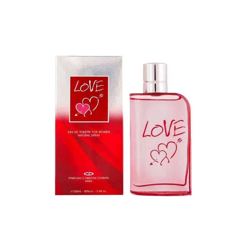 Perfume Christine Darvin Love EDT 100mL - Feminino