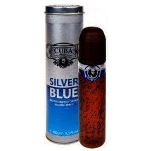 Perfume Cuba Silver Blue EDT 100mL - Masculino