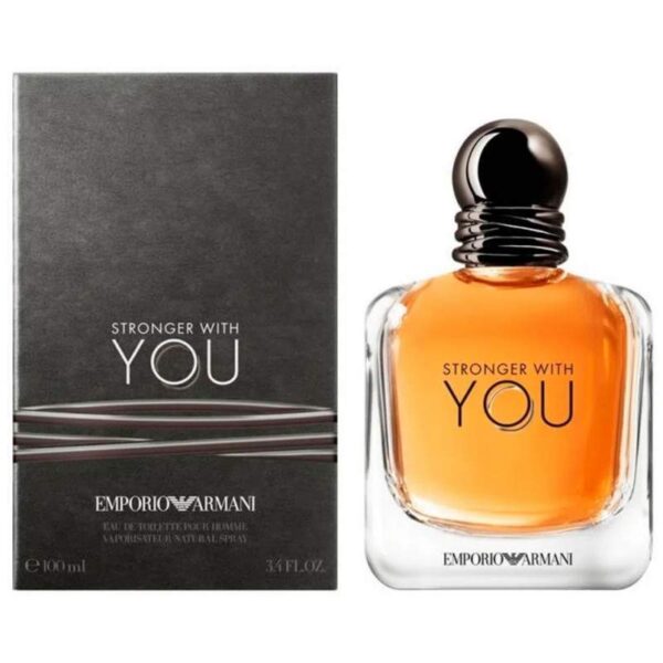 Perfume Emporio Armani Stronger With You EDT 100mL - Masculino