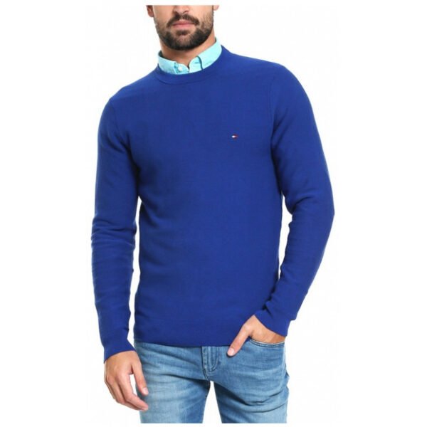 Suéter Tommy Hilfiger Atlantic Tricot Gola Redonda C8378C1725 439 - Masculino