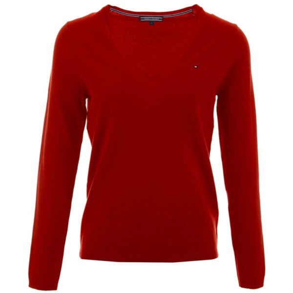 Suéter Tommy Hilfiger New Ivy V-Neck 1M57637066 611 Feminino