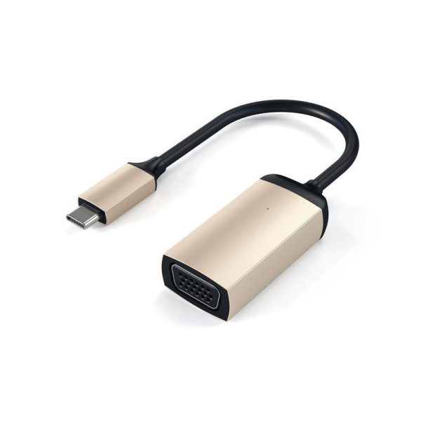 Adaptador Satechi USB Tipo-C a VGA ST-TCVGAM 1080p