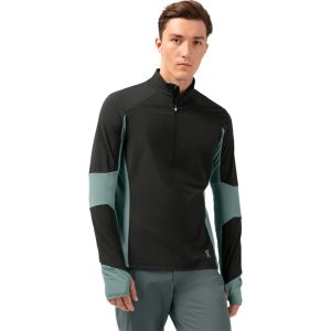 Agasalho On Running Trail Braker 133.00206 Black/Olive - Masculino