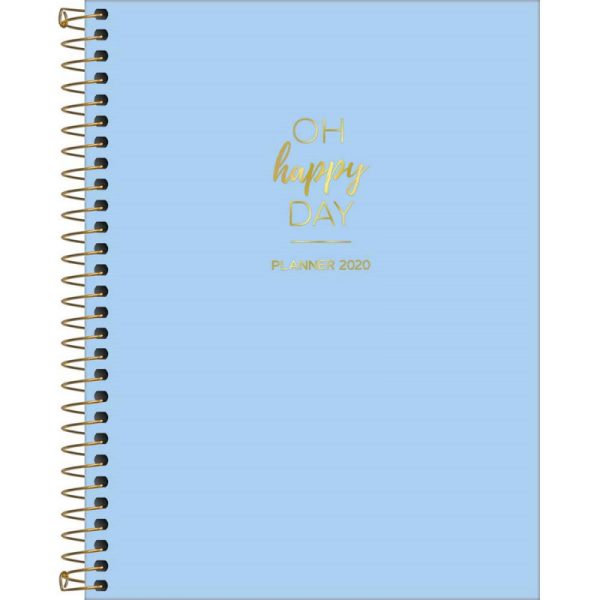 Agenda Espiral Planner Happy 2020 Tilibra 80 Paginas