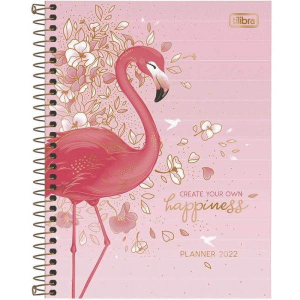 Agenda Espiral Planner Tilibra Aloha 2022 - 80 Folhas