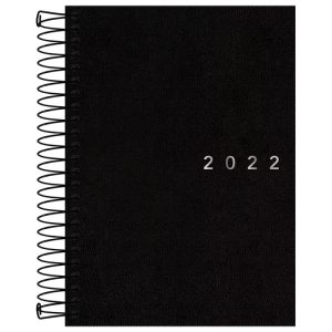 Agenda Espiral Tilibra Napoli 2022 M5 Preto - 176 Folhas