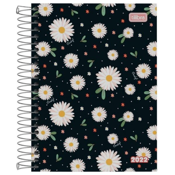 Agenda Espiral Tilibra Pepper 2022 Feminina - 160 Folhas