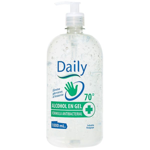 Álcool em Gel Antibacteriano Daily 70% 1000mL